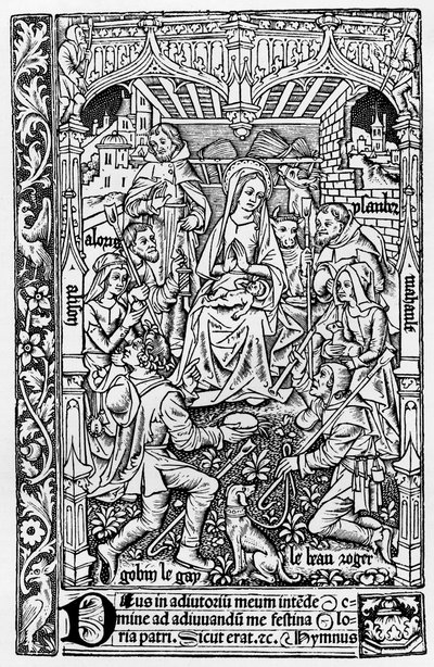 Heures a lusaige de Romme, París, Pigouchet para Vostre, 20 de diciembre de 1502, 1910 de Unbekannt
