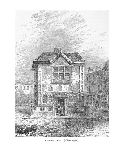 Hicks Hall, 1750. 1878 de Unbekannt