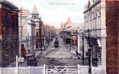 High Street, Fremantle, Australia, c1900s de Unbekannt