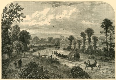 Highgate, desde Upper Holloway, c1876 de Unbekannt