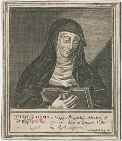 Hildegarda de Bingen, siglo XVII de Unbekannt