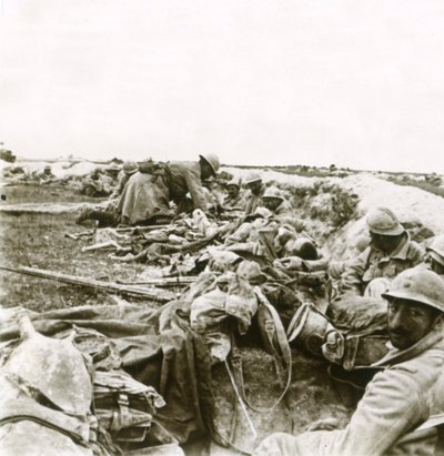 Colina 193, Champagne, norte de Francia, c1914-c1918 de Unbekannt