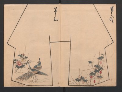 Hinagata cho Libro Modelo, siglo XIX de Unbekannt