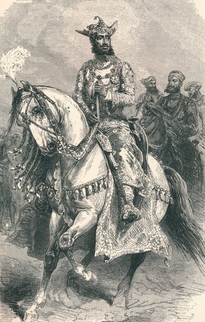 Su Alteza el Maharajá de Gwalior, 1896 de Unbekannt
