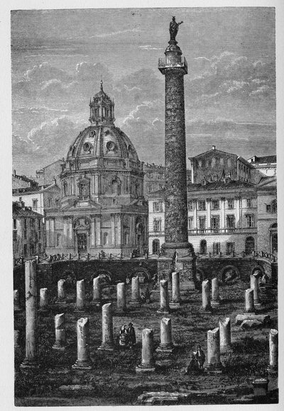 Historia de la Antigua Roma. Grabados de Roma de 1872 de Unbekannt