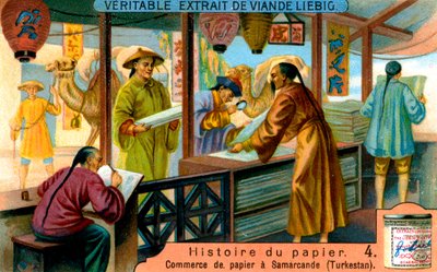 Historia del papel: 4, c. 1900 de Unbekannt