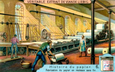Historia del papel: 6, c. 1900 de Unbekannt