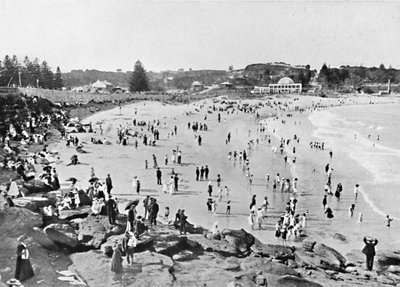 Tiempo de Vacaciones, Bahía de Coogee, c1900 de Unbekannt