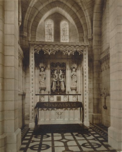 Capilla de la Santa Cruz, Abadía de Buckfast, finales del siglo XIX-principios del siglo XX de Unbekannt