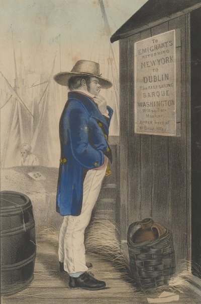 De Regreso a Casa Nueva York, ca. 1860 de Unbekannt