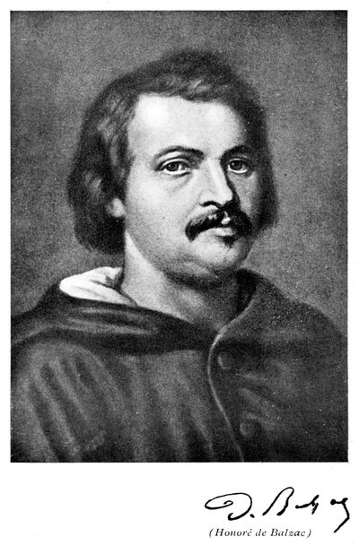 Honoré de Balzac 1799-1850, novelista y crítico literario francés de Unbekannt