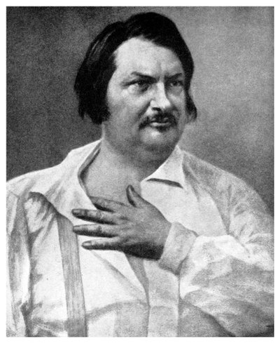 Honoré de Balzac, novelista francés, siglo XIX, 1956 de Unbekannt