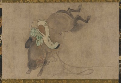 Caballo y jinete, Momoyama, 1568-1615 de Unbekannt