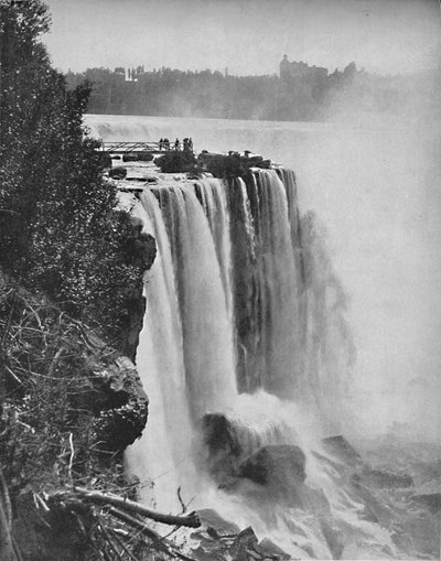 Cataratas Horseshoe, Niágara, c1897 de Unbekannt