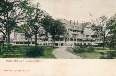 Hotel Bon Air, Augusta, Georgia, c1910 de Unbekannt