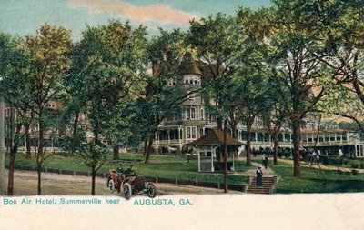 Hotel Bon Air, Augusta, Georgia, c1910 de Unbekannt