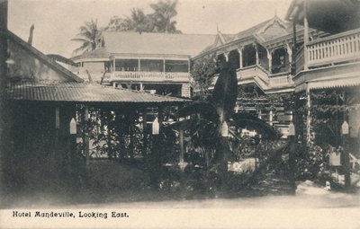 Hotel Mandeville, Mirando al Este, Jamaica, c. 1913 de Unbekannt