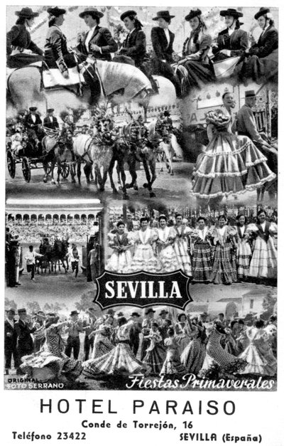 Hotel Paraíso, Sevilla, España, siglo XX de Unbekannt