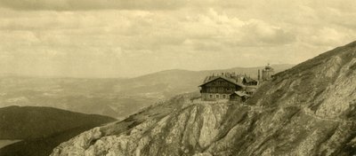 Hotel en el Schneeberg, Baja Austria, c1935 de Unbekannt