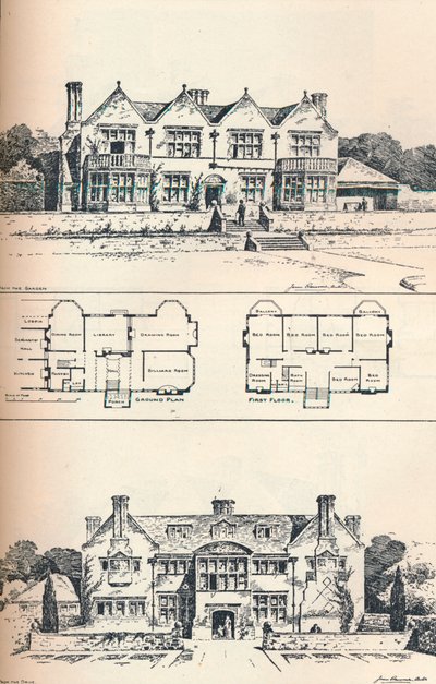 Houghton Grange, cerca de Huntingdon de Unbekannt