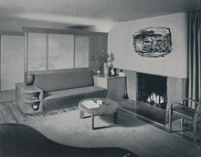 Casa en Pomona, California - la sala de estar desde el otro lado de la partición de Unbekannt