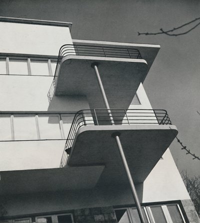 Casa para dos familias en Budapest, Rumania, 1933 de Unbekannt