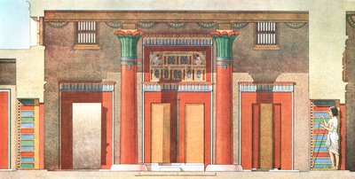 Casa del General Ramose en Tell el-Amarna, Egipto, 1928 de Unbekannt