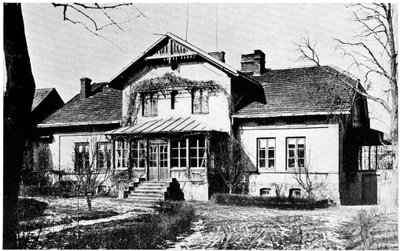 Casa donde Marie Curie fue institutriz, c. 1887 de Unbekannt
