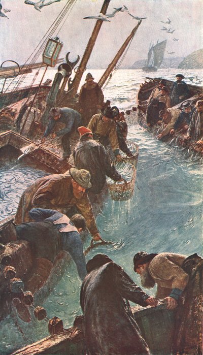 Cómo atrapamos las sardinas, 1895, c1902 de Unbekannt