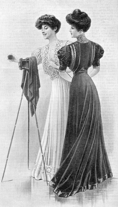 Cómo debe vestirse una chica, 1907 de Unbekannt