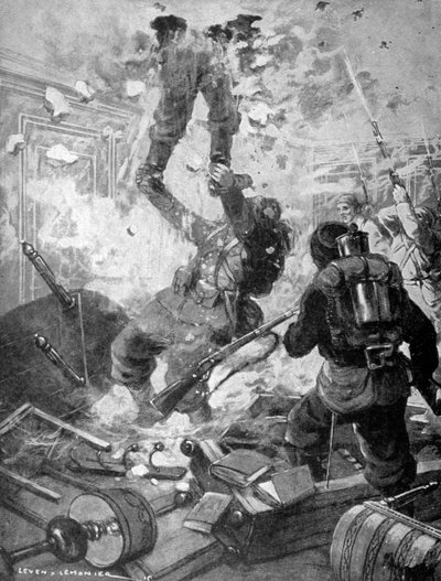 Cómo se tomó el castillo, Primera Guerra Mundial, Francia, 1915 de Unbekannt