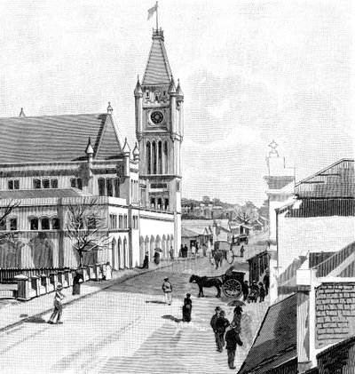 Calle Howick, Perth, Australia, 1886 de Unbekannt