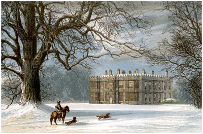 Howsham Hall, Yorkshire, hogar de la familia Cholmley, c1880 de Unbekannt