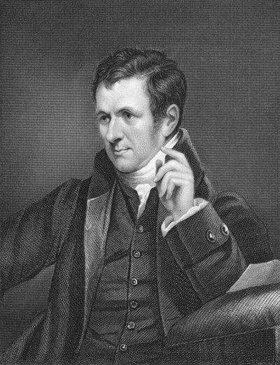 Humphry Davy, químico británico, siglo XIX de Unbekannt