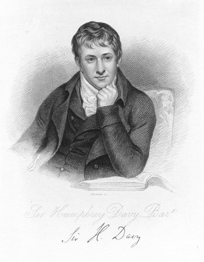 Humphry Davy, químico inglés de Unbekannt