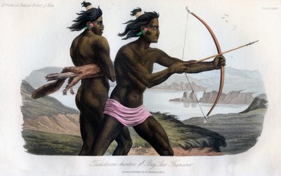 Cazadores de la Bahía de San Francisco, 1848 de Unbekannt