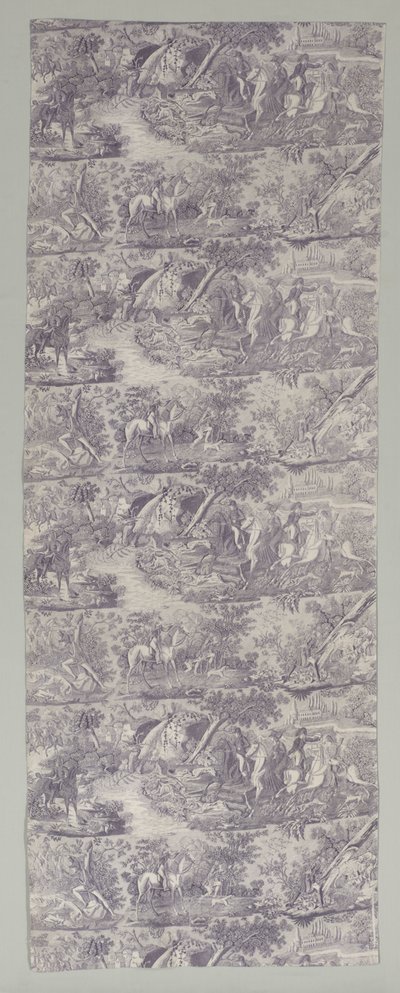 Escena de caza, principios de 1800 de Unbekannt