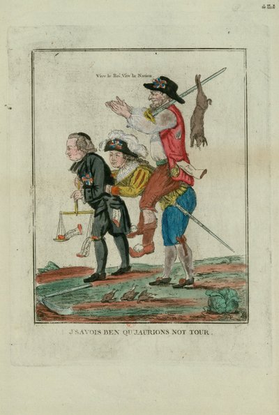 Estaba seguro de que tendríamos nuestro turno, 1789 de Unbekannt