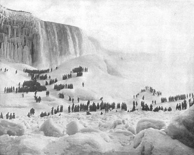 Montaña de Hielo, Niágara, Estado de Nueva York, EE.UU., c1900 de Unbekannt
