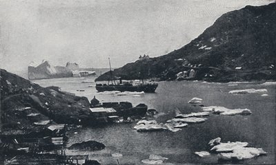 Icebergs en el Puerto de St. Johns, 1924 de Unbekannt