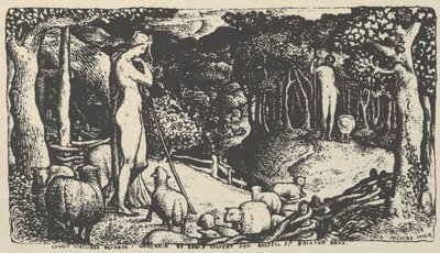 Vida Pastoral Ideal reproducida para el Memoir de Calvert, 1904 de Unbekannt