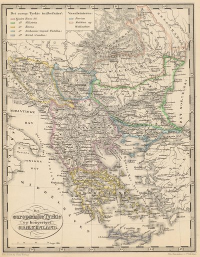 Ilustración del libro Atlas over alle Jordens Dele de autor desconocido y publicado por Chr. Steen & Søn (Kjøbenhavn, 1857) de Unbekannt