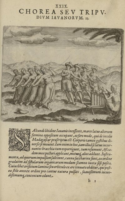 Ilustración del libro India Orientalis de autor desconocido y publicado por Excudebat Matthaeus Beckerus de Unbekannt