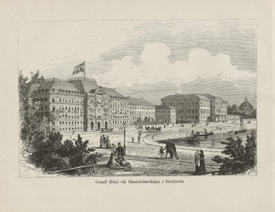 Ilustración del libro Nordiska taflor de autor desconocido y publicado por Albert Bonnier de Unbekannt
