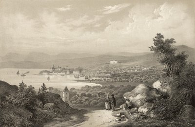 Ilustración tomada del libro Noruega presentada en dibujos por Asbjørnsen, P.Chr. y publicada por Chr. Tønsberg (no, 1848) de Unbekannt