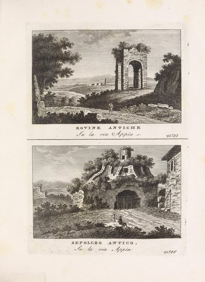 Ilustración del libro Vedute antiche e moderne le più interessanti della città di Roma de autor desconocido y publicado por Presso Venanzio Monaldini, Stefano Piale en Piazza di Spagna (it, [ca. 1820]) de Unbekannt