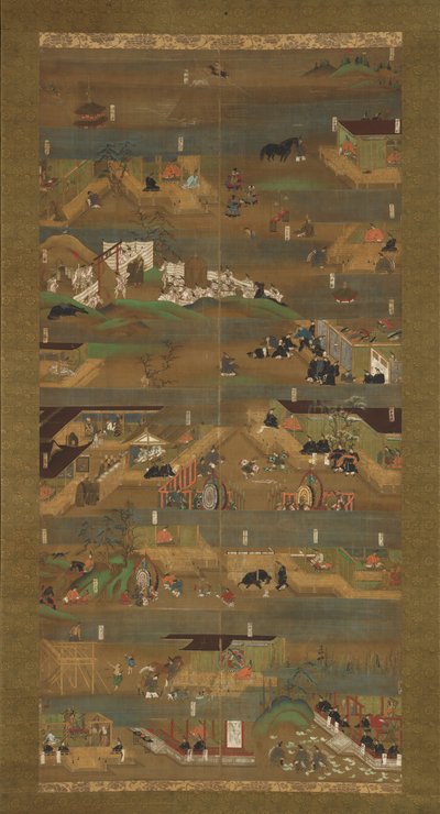 Biografía Ilustrada del Príncipe Shotoku Shotoku Taishi e-den, siglo XIV de Unbekannt
