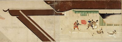 Cuento ilustrado de la Guerra Civil de Heiji La visita imperial a Rokuhara, siglo XIII de Unbekannt