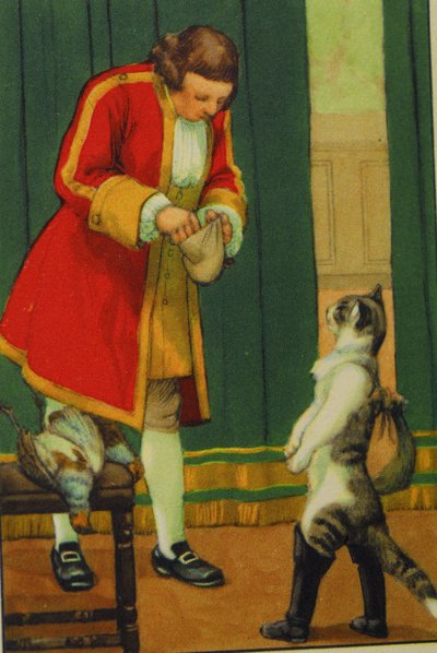 Ilustración/El Gato con Botas/Cuento de Perrault de Unbekannt