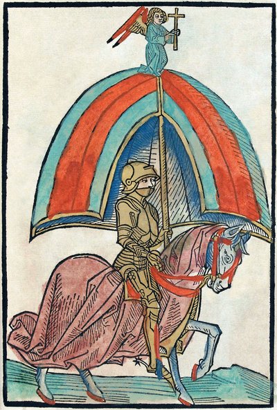 Ilustración de la crónica ilustrada de Richental, 1480s de Unbekannt